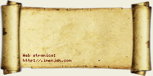 Natalija Rađenović vizit kartica